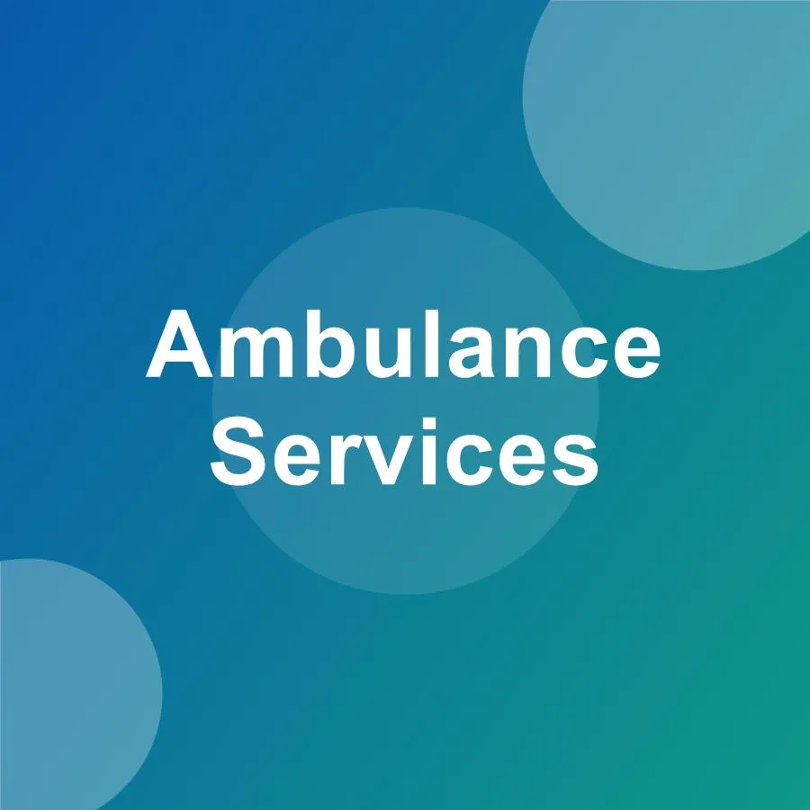 Ambulance services
